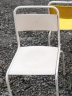 Retro židle plastová - bílé (Retro plastic chairs) 